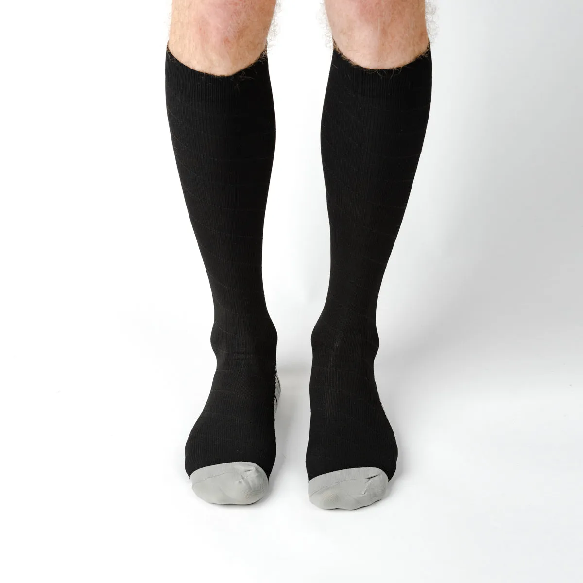 Retro Grey Compression Socks