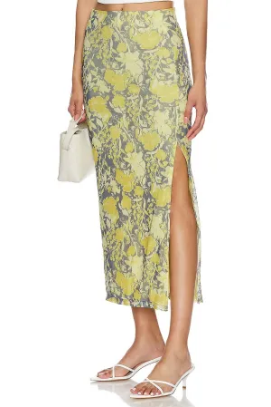 Rosalie Mesh Midi Skirt