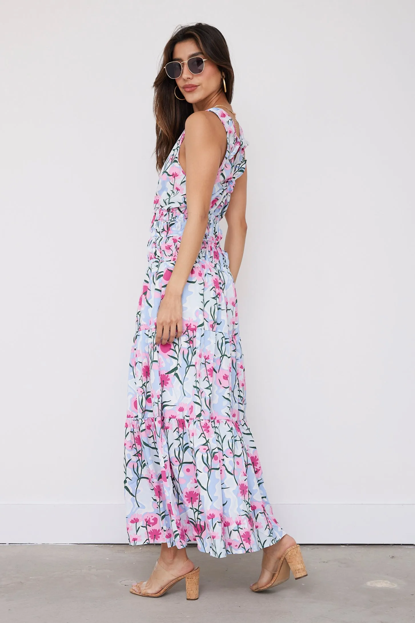 SALE - Sydney Floral Print Maxi Dress