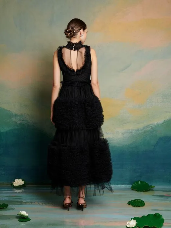 Sister Jane Black Swan Dress