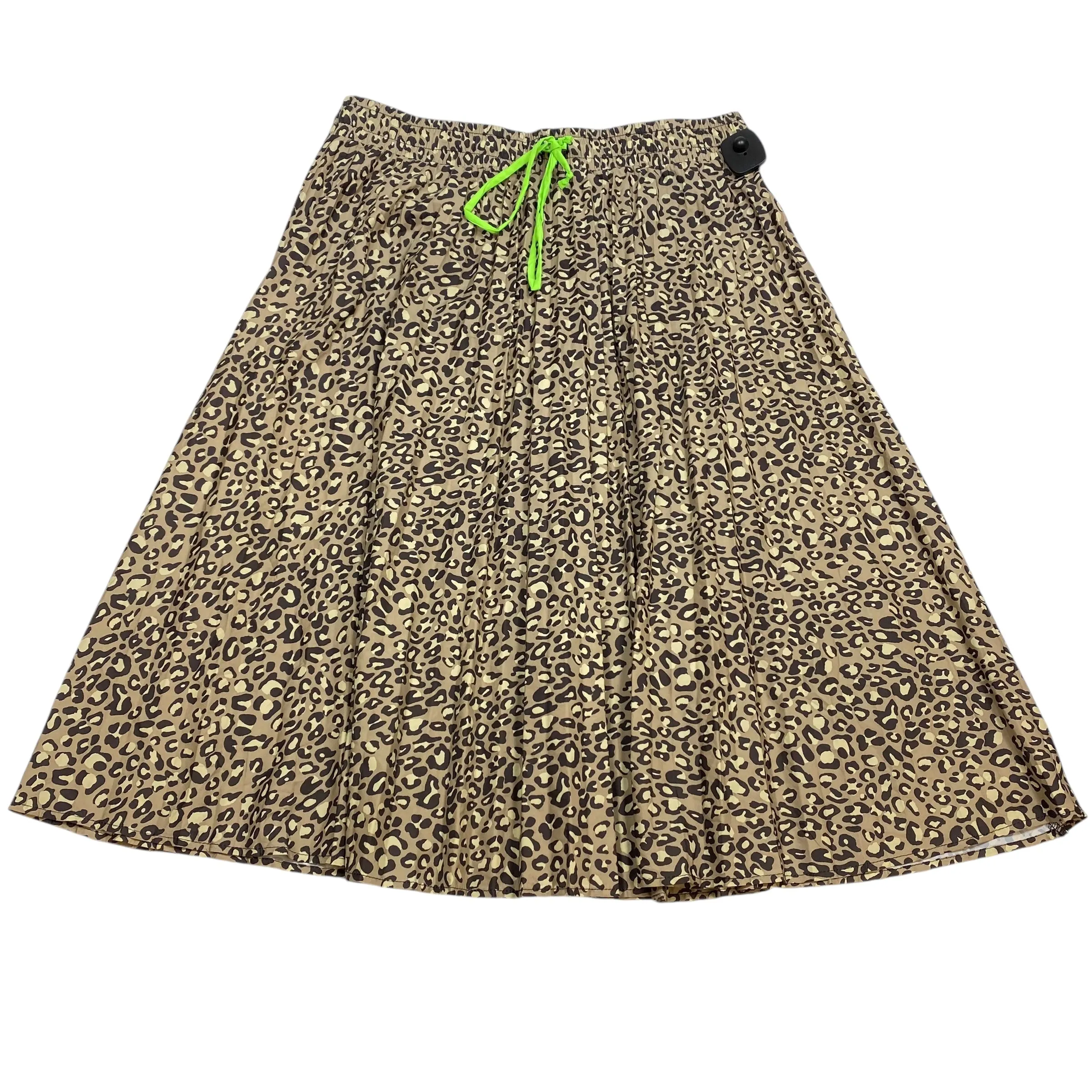 Skirt Midi By Wild Fable In Animal Print, Size: Xl