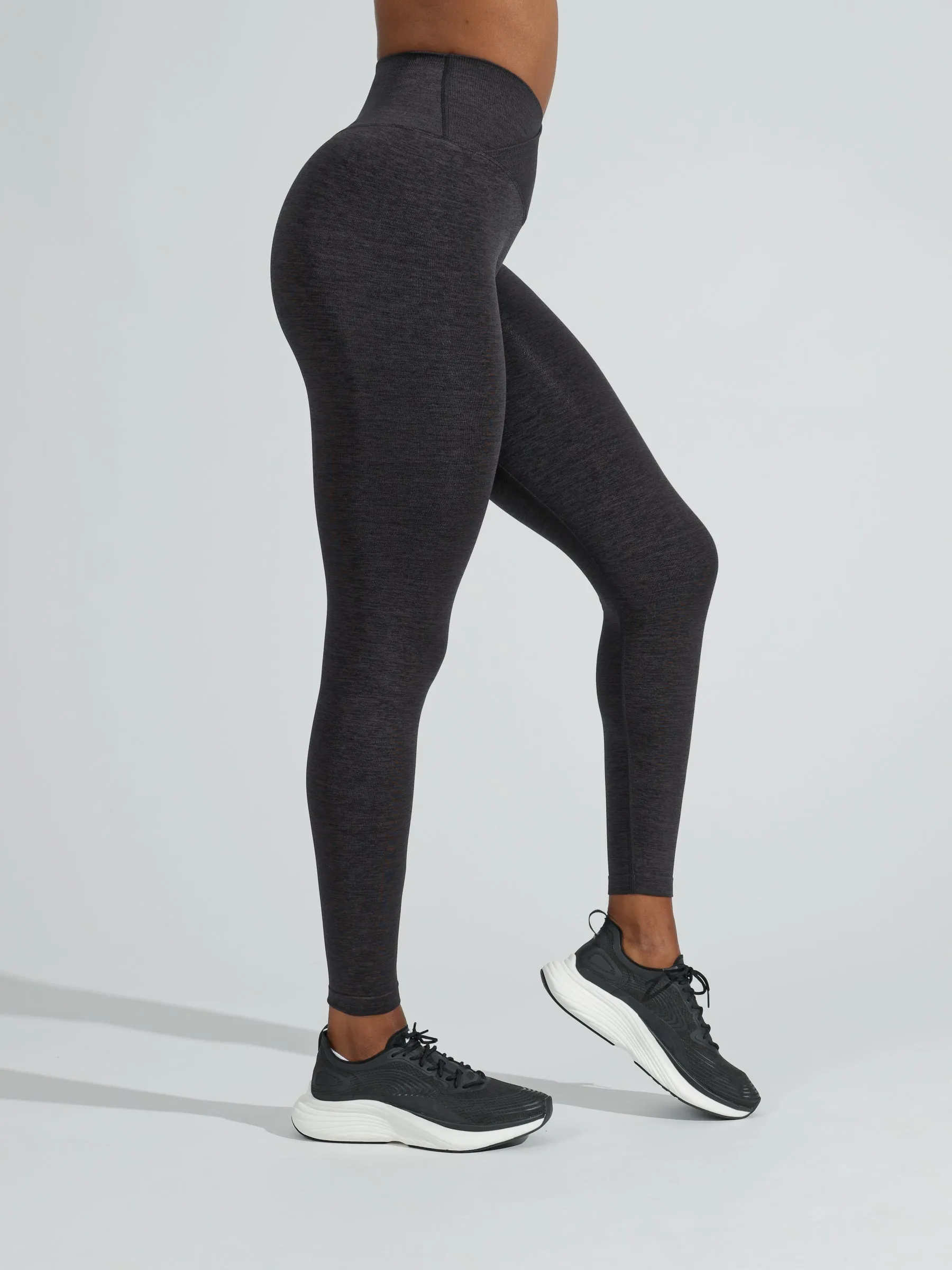 Snatched Seamless Legging - Charcoal