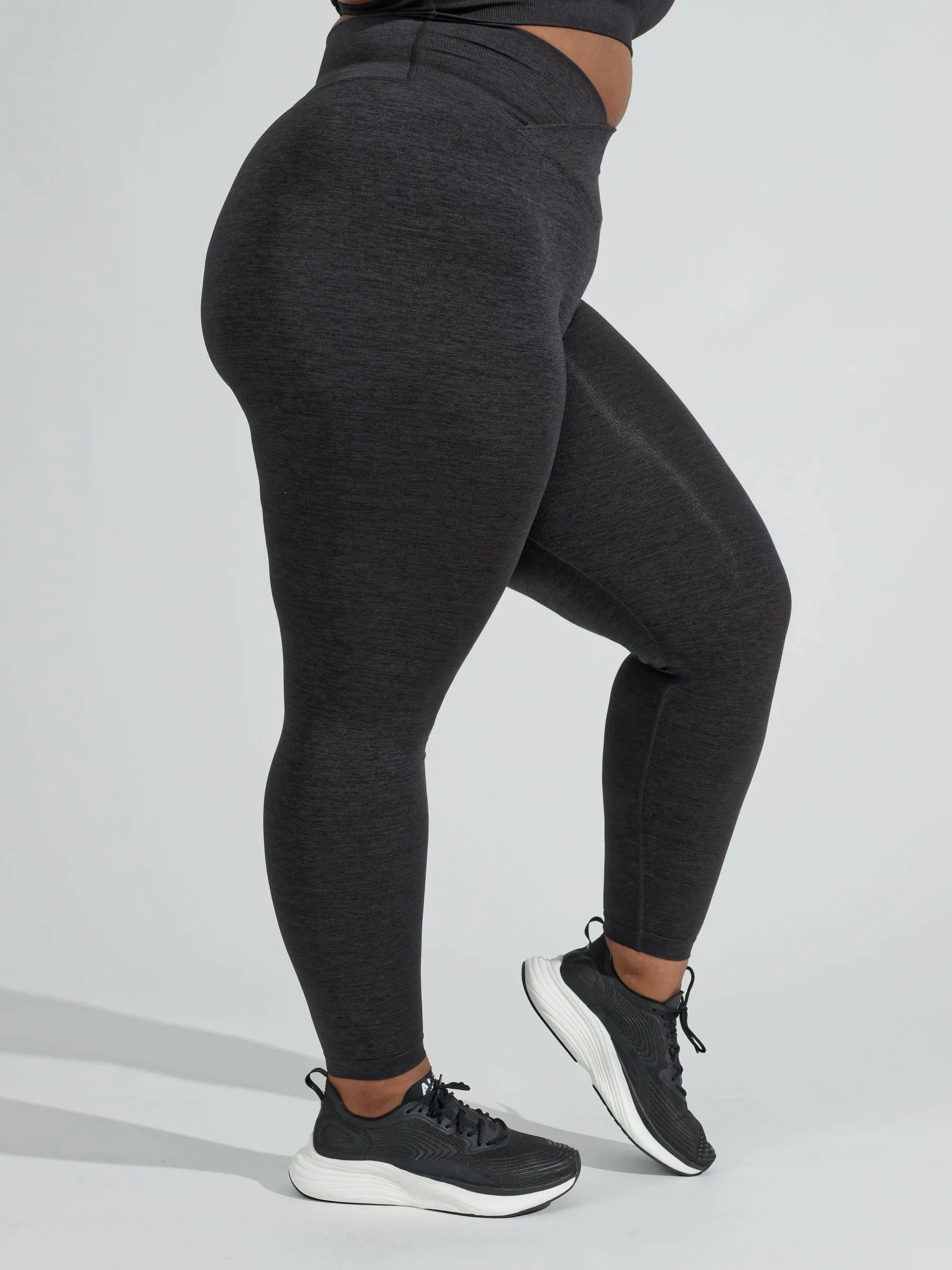 Snatched Seamless Legging - Charcoal