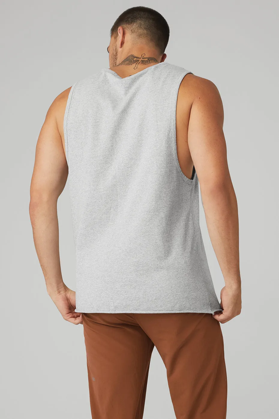 Society Tank - Athletic Heather Grey