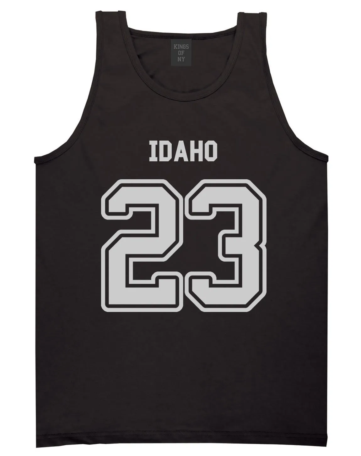 Sport Style Idaho 23 Team State Jersey Mens Tank Top