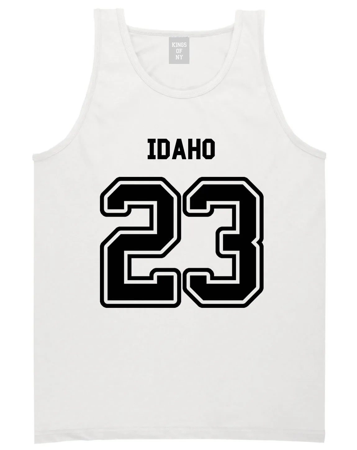 Sport Style Idaho 23 Team State Jersey Mens Tank Top