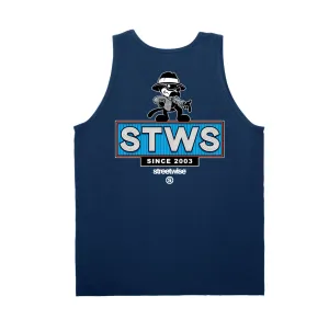 Street Sign Tank (Navy)