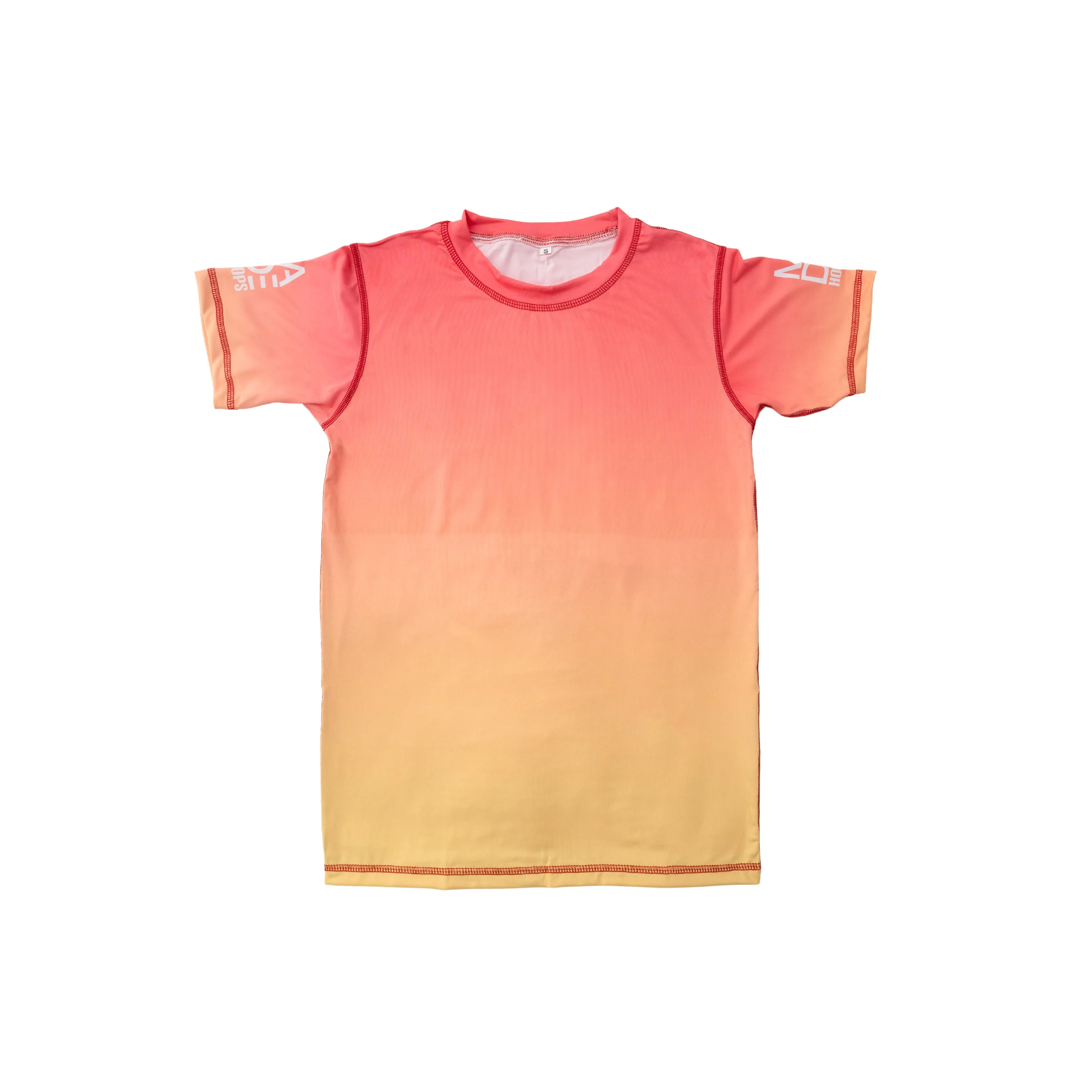 Summer Gradient Compression T-Shirt