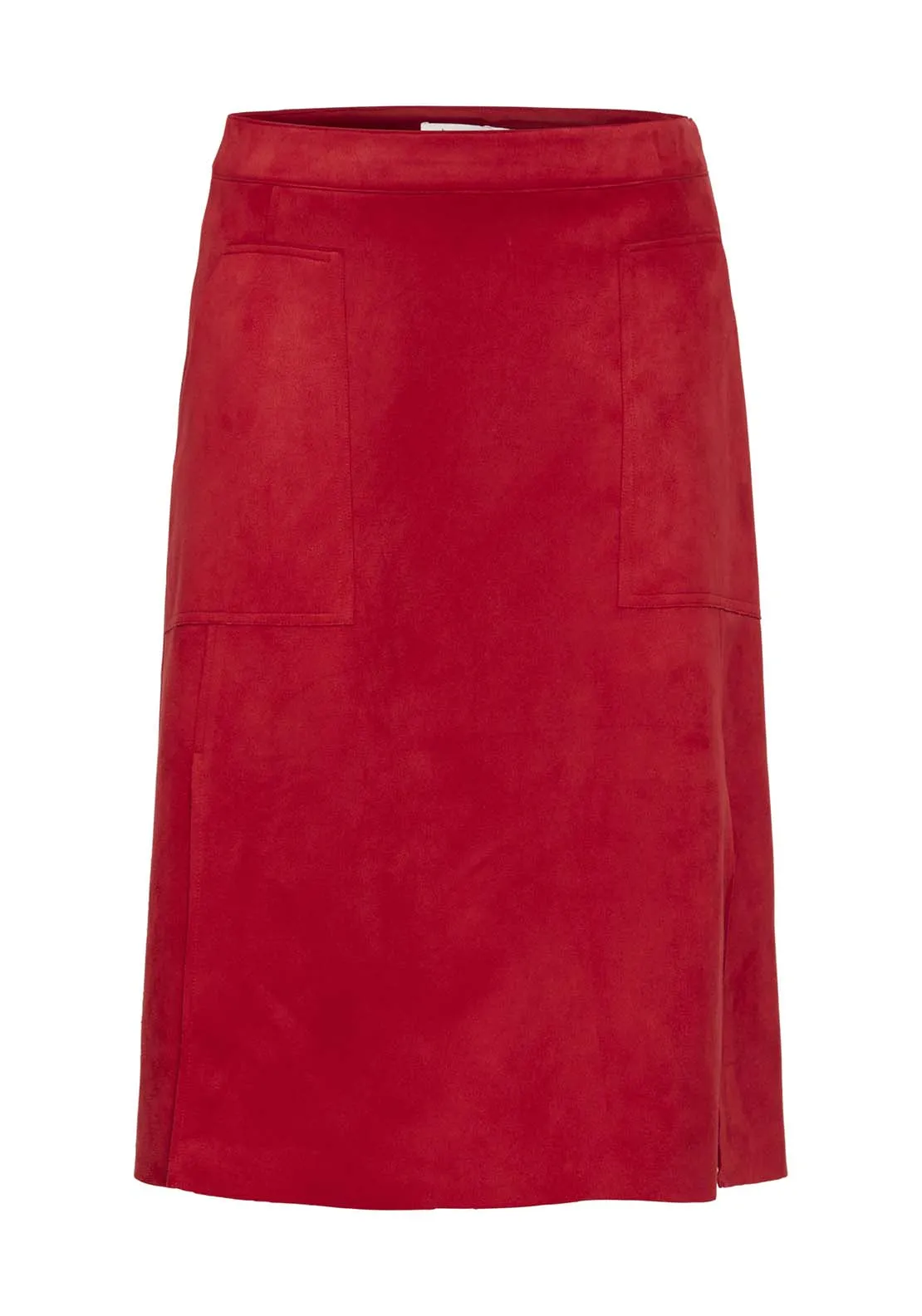 Tomira Midi Skirt - Scarlet Sage