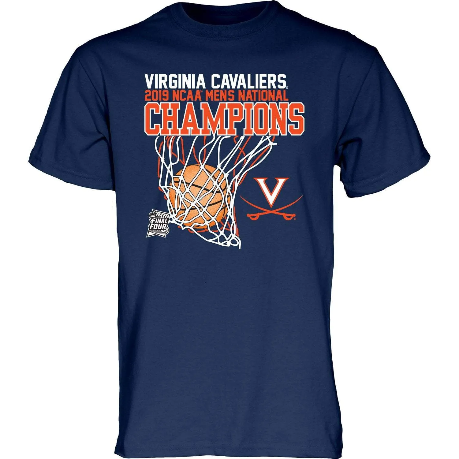 Virginia Cavaliers 2019 Basketball National Champions Net T-Shirt