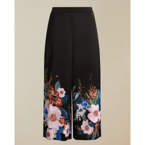 Women Medou-Jamboree Printed Culottes - Black